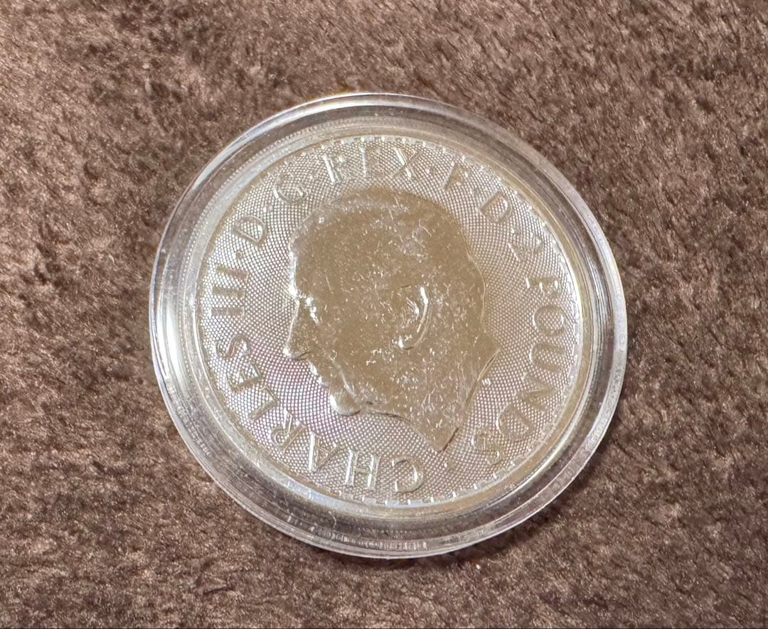 1オンス銀貨 メイプルリーフ銀貨＆ブリタニア銀貨 純銀 2枚セット