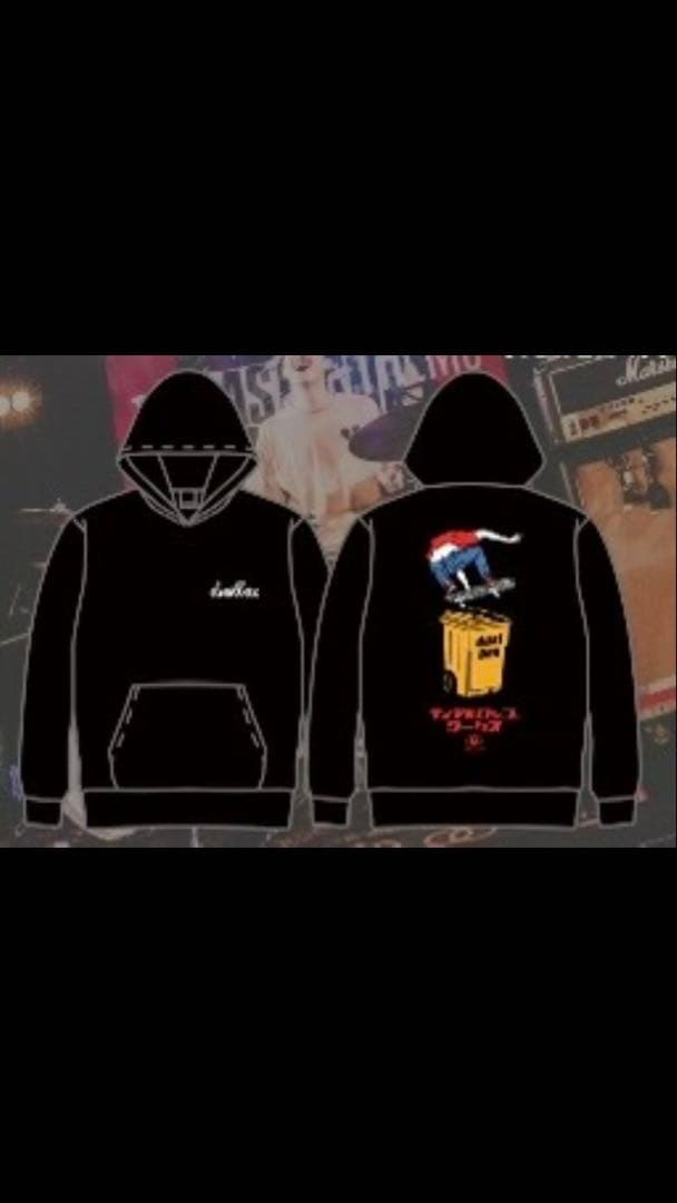 dustbox パーカーL　未使用　スケーター　ダスト