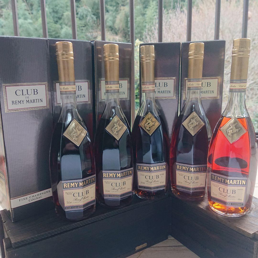 古酒 ブランデー コニャック CLUB de REMY MARTIN 5本