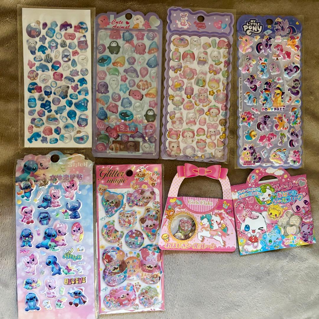 【正規品】26枚セット/ボンボンドロップシール/おはじきシール