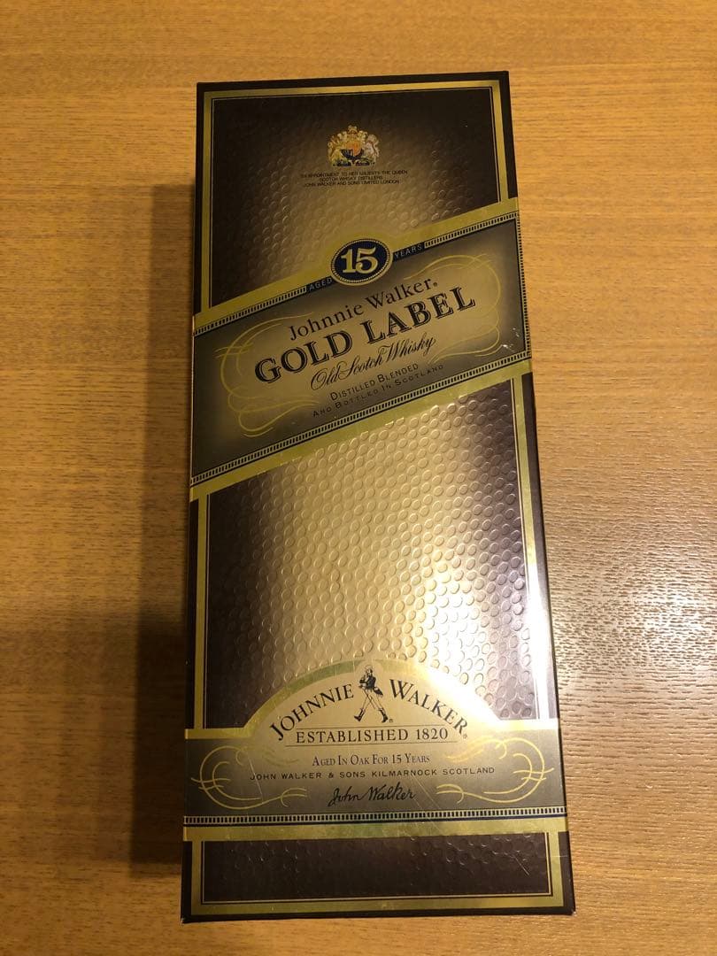 ウイスキー Johnnie Walker Gold Label 15 Years 750ml