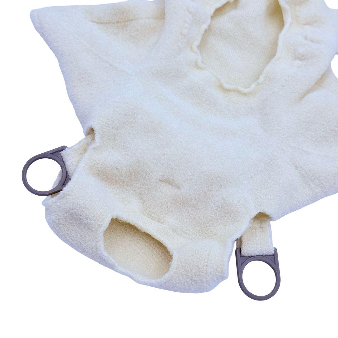 ⭐️美品⭐️ラボット　くまみみニット　オフホワイト　着せ替え　ベースウェア