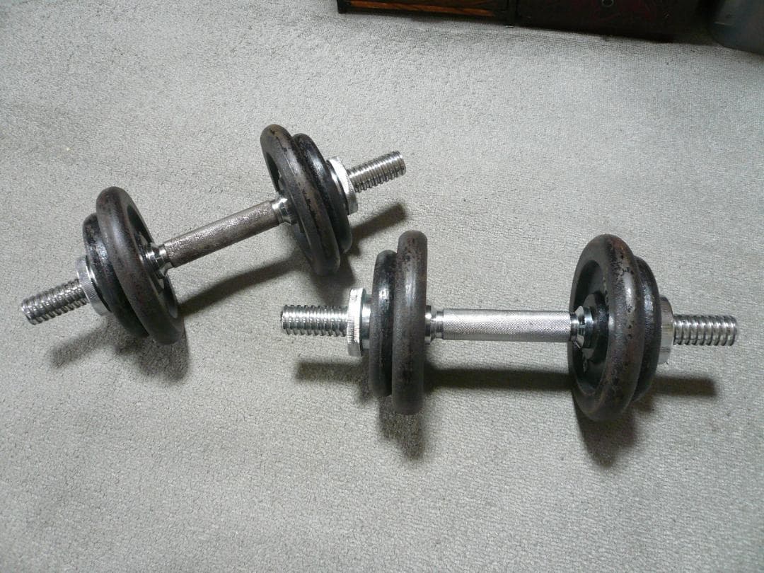 アイロテック ダンベル 10㎏×2 筋トレ IROTEC