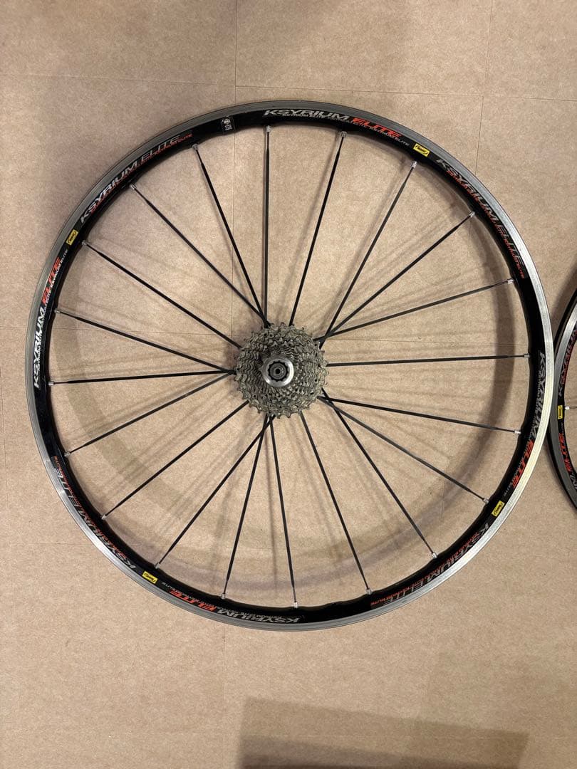 キシリウムエリート　MAVIC　700c CS6700付き　クリンチャー