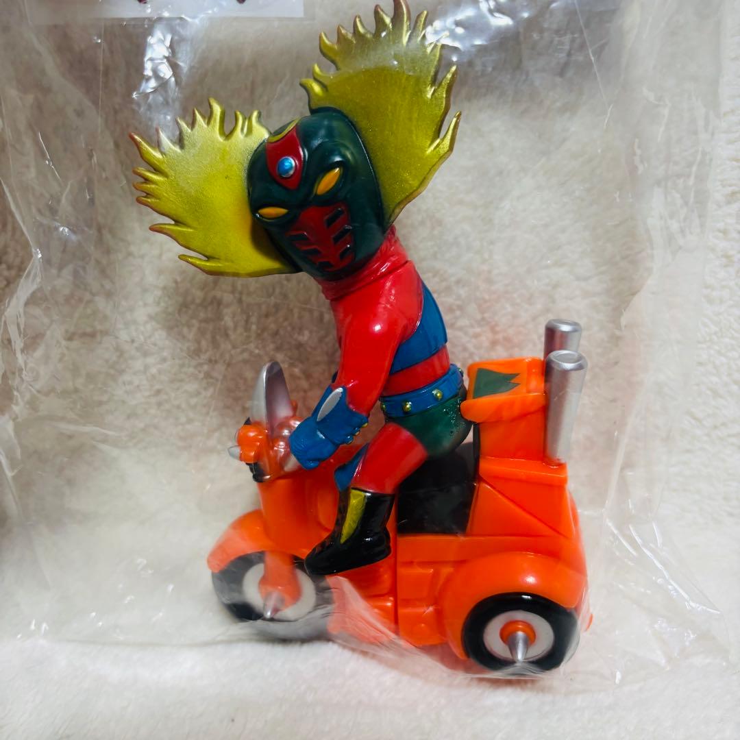 【未開封】 一番星爆走！アステカイザー プロレスの星 フィギュア　ソフビ 永井豪