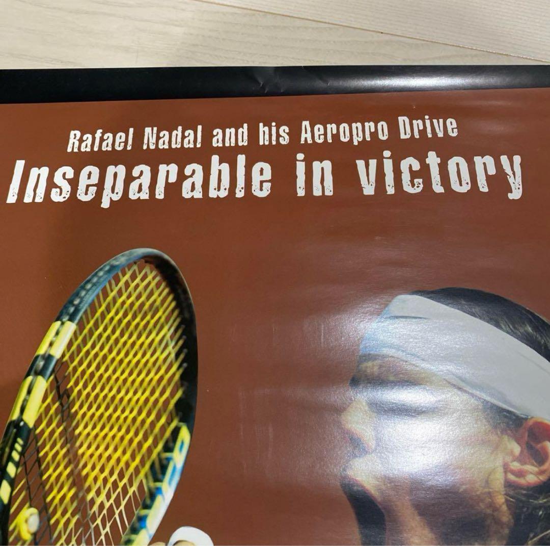 最終価格★ラファエル・ナダル　非売品　ポスター　バボラ ローランギャロス 全仏