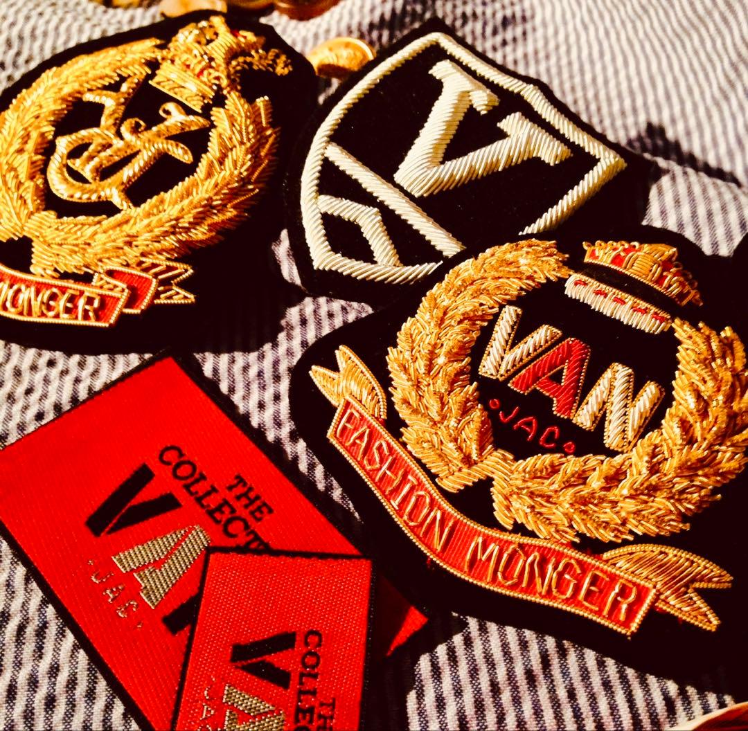 値引、VAN金モールVエンブレム新品未使用品