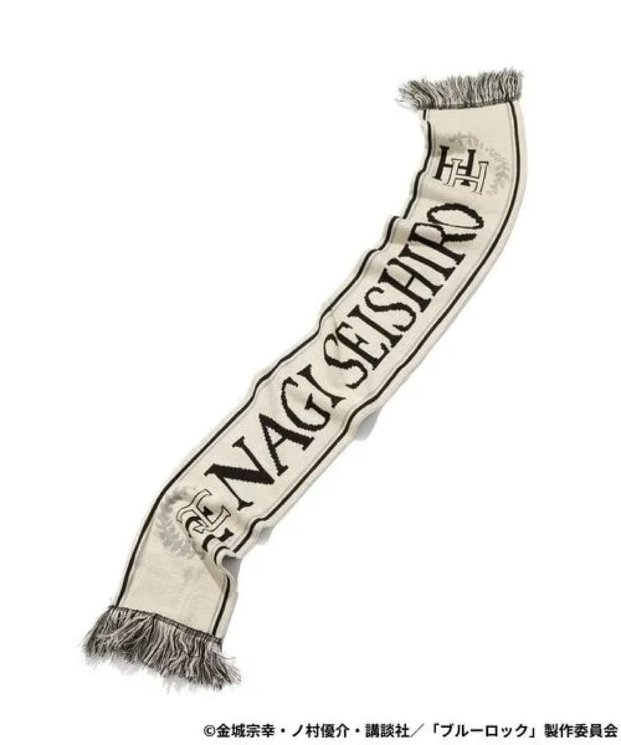 and ST RAGEBLUE 凪 誠士郎 サッカーニットマフラー