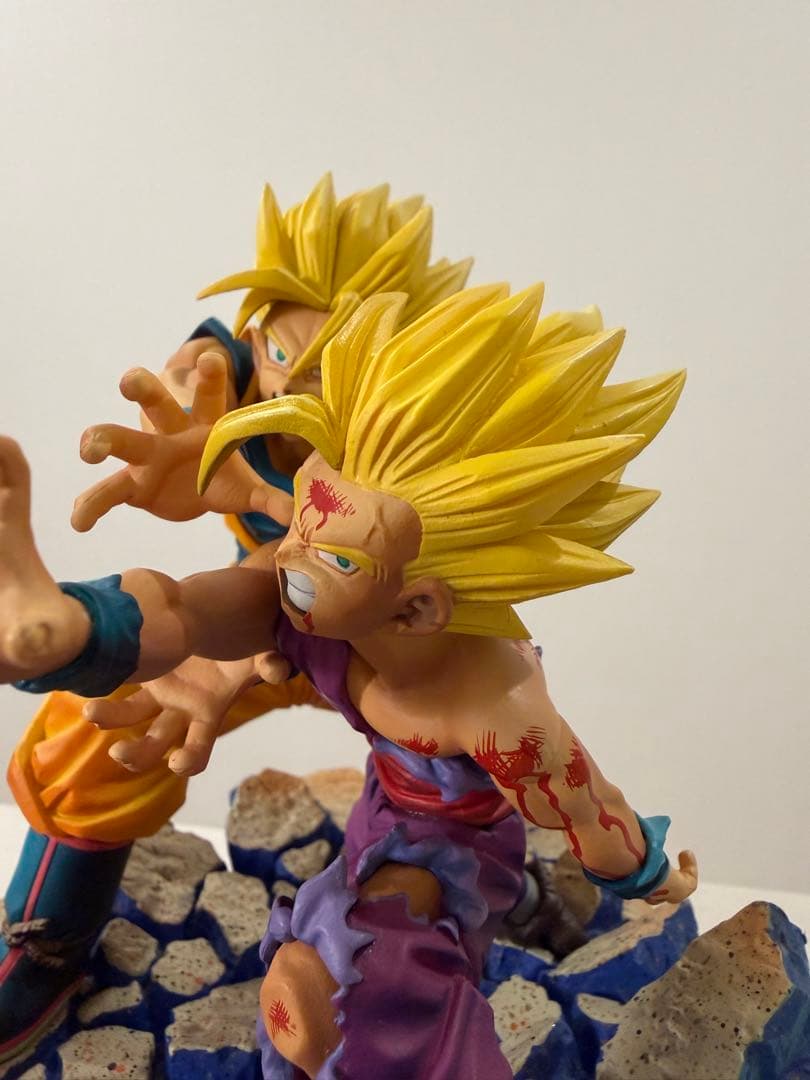 ドラゴンボール　フィギュア　プルーヴィー　親子かめはめ波　孫悟空　孫悟飯　正規品