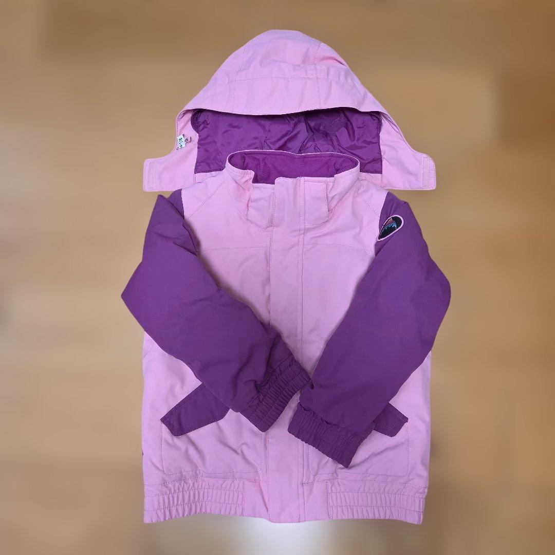 BURTON　バートン　子どもスノーボードスキーウェア　ピンク紫　100 110