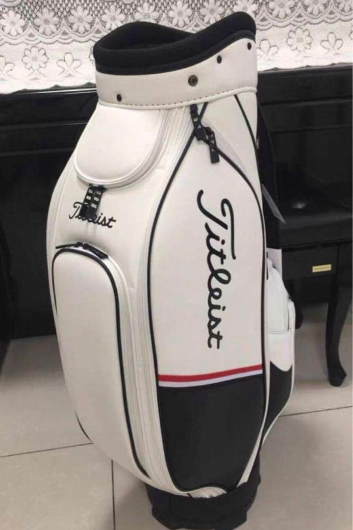 タイトリスト Titleist ゴルフバック キャディバッグ 9インチ 白