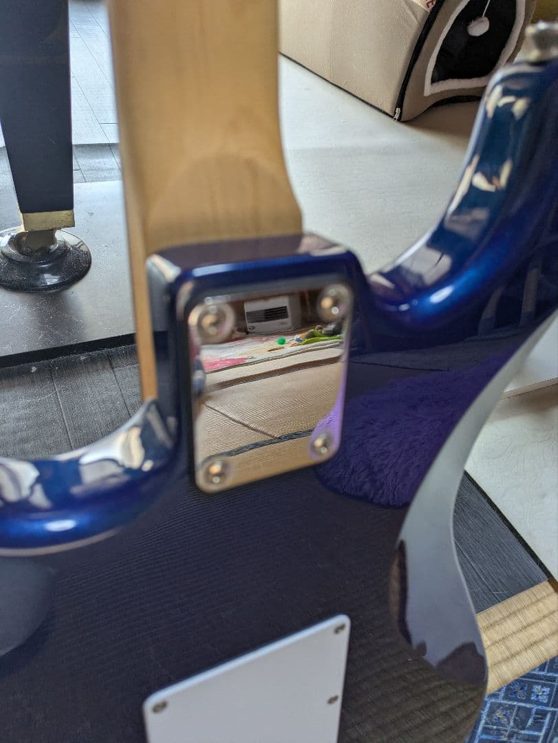 レジェンド　Legend　エレキギター　ブルー　ストラトキャスタータイプ