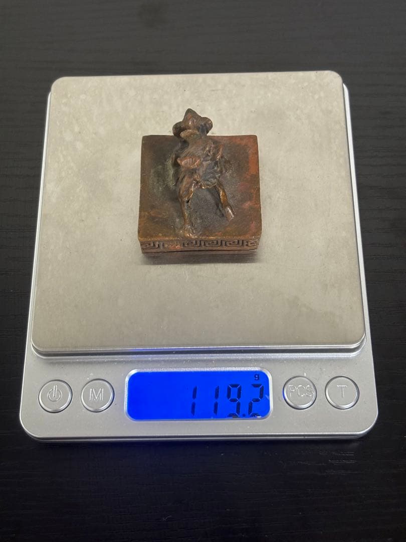 中国　美術　麒麟　印鑑