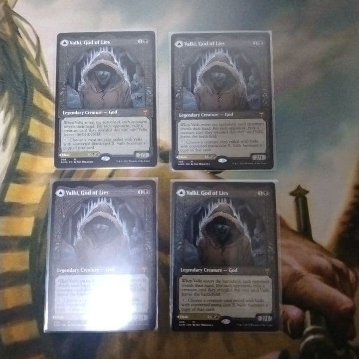 嘘の神、ヴァルキー　4枚