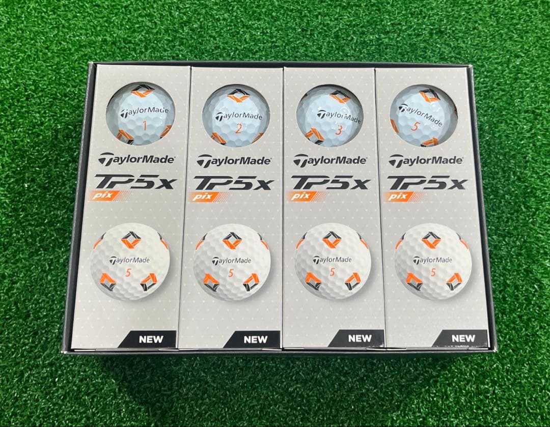 @@@新品未使用！TP5x pix ゴルフボール 1ダース テーラーメイド