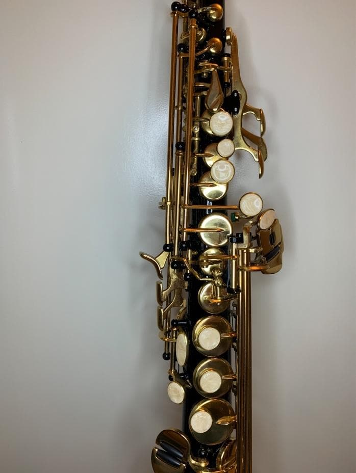 ソプラノサックス　ブラック