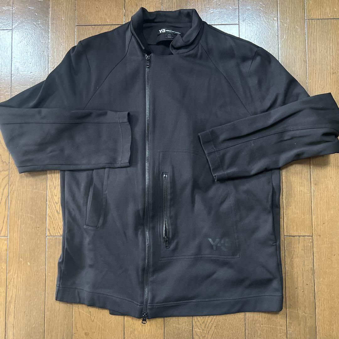 Y-3 ブラック ジップアップジャケット M