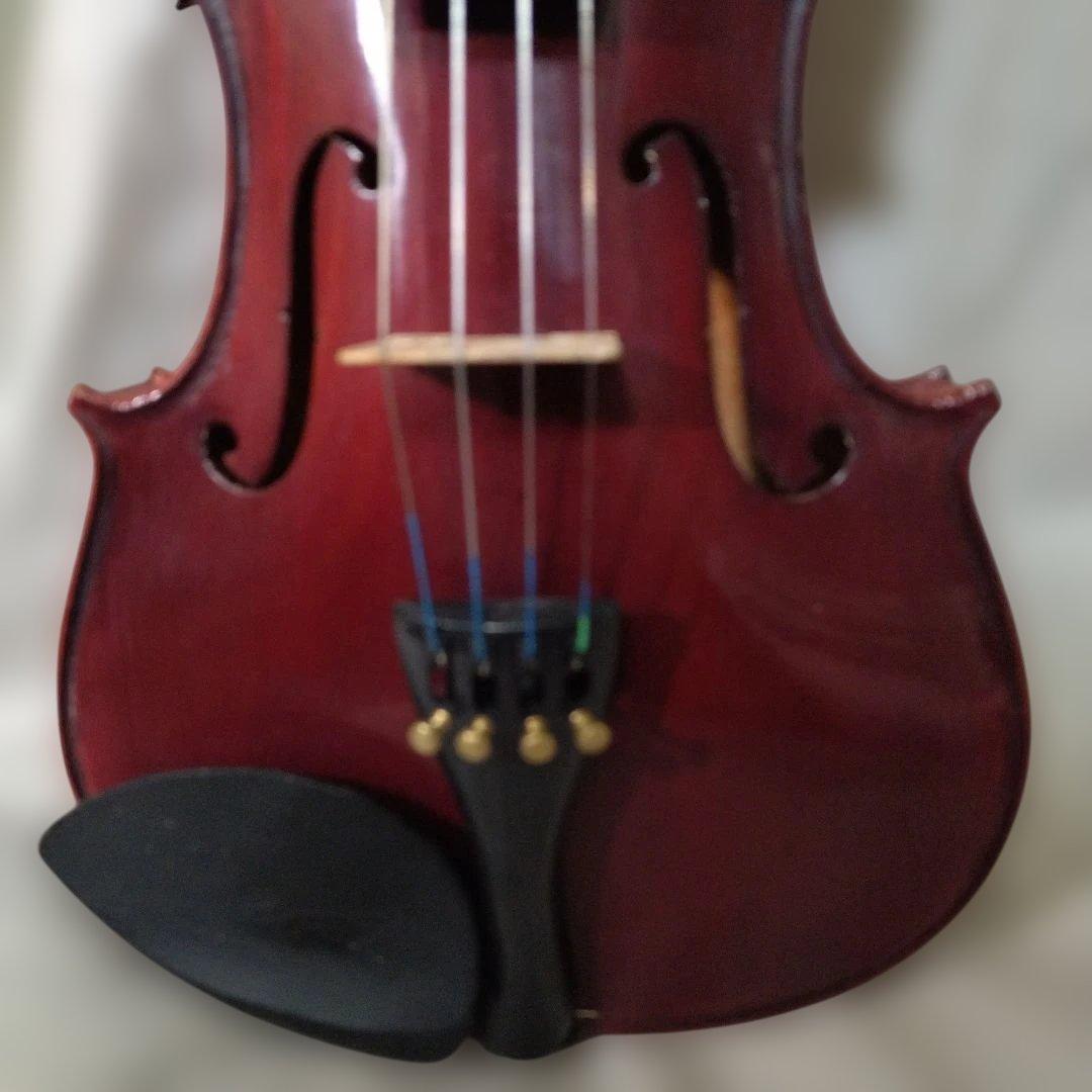 ⬛ふわ⬛♥メンテ済み♥初心者大人用バイオリン4/4♥弓、ケ―ス、松脂付き。