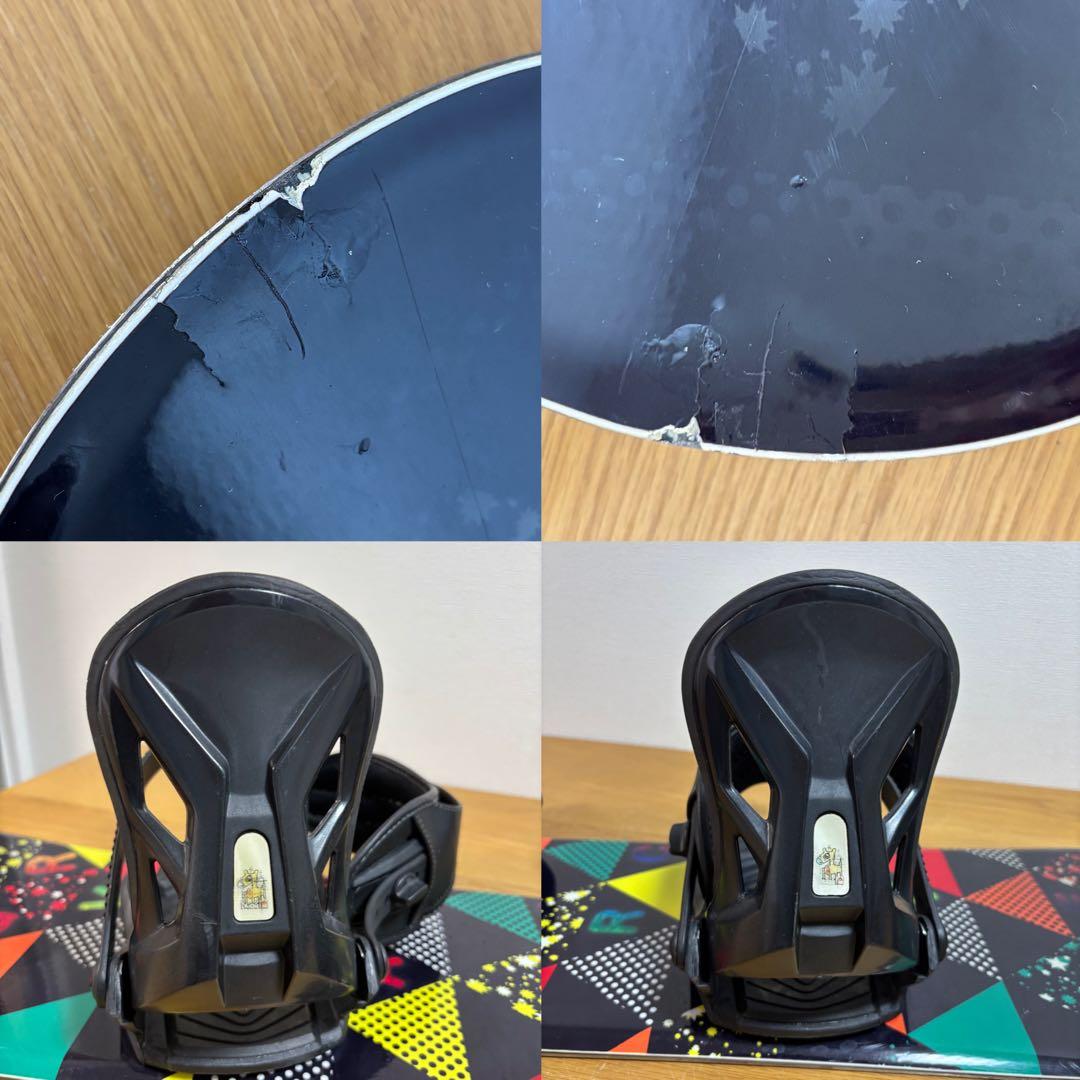 キッズ　　ジュニア IGNIO 120cmスノーボード 22cmブーツ付き