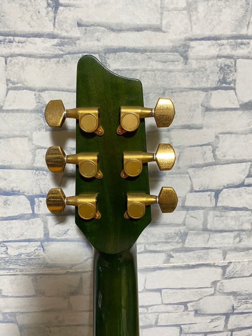 初期モデル　Schetter FA-TL スパークリンググリーンギター