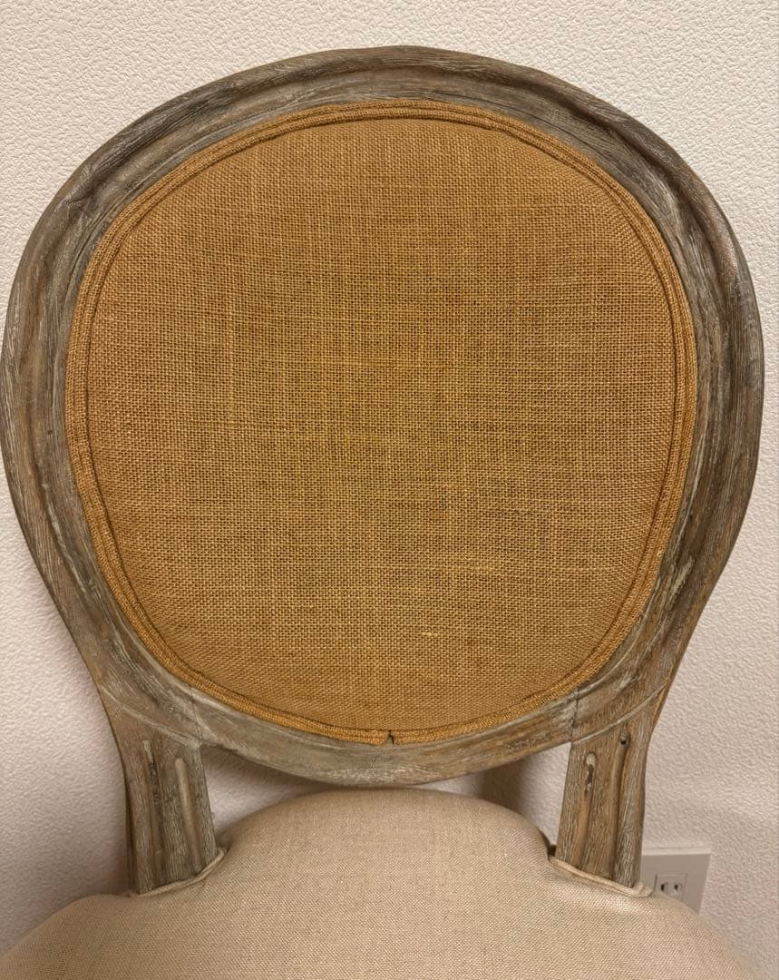 【匿名配送】ルイ16世様式アームレスチェア★Louis XVI style①