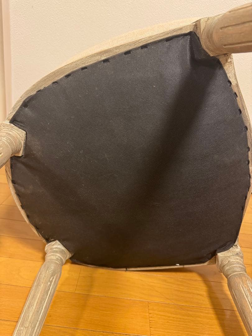 【匿名配送】ルイ16世様式アームレスチェア★Louis XVI style①