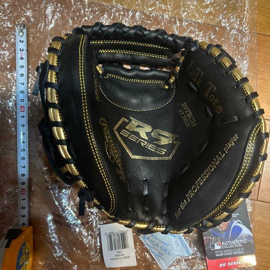 Rawlings　ローリングス　R9シリーズ　キャッチャーミット　トレーニング用