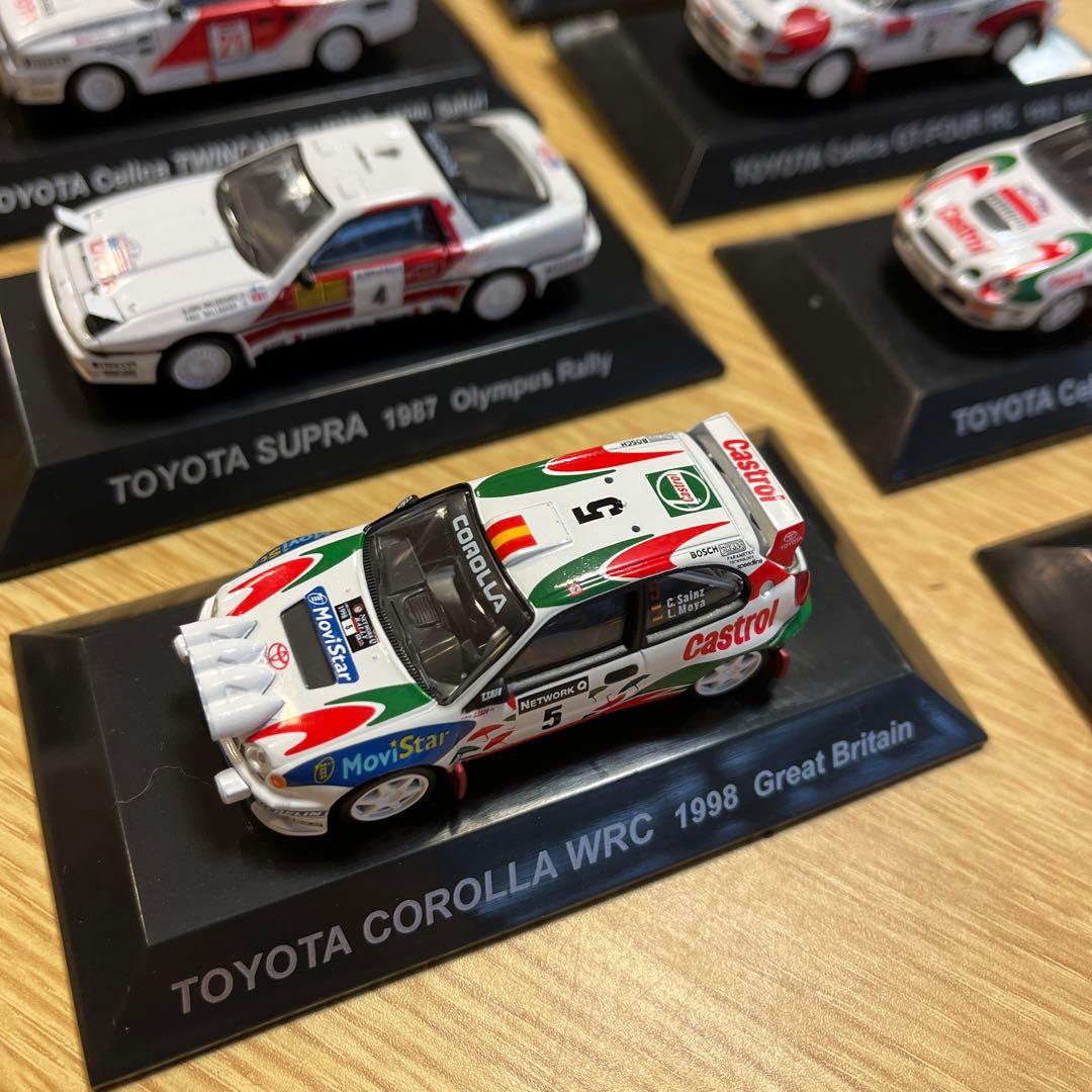 CMsトヨタ SS.6 ラリーカーコレクション 7台セット1/64