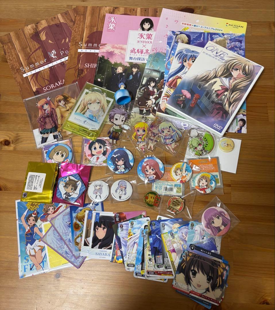 アニメグッズ 190点以上 まとめ売り 京アニ・KEY・ちいかわ ほか