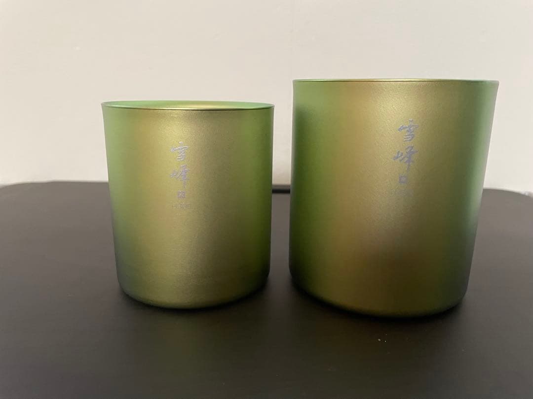 スノーピーク　チタンマグ　嵐山限定　450 300セット