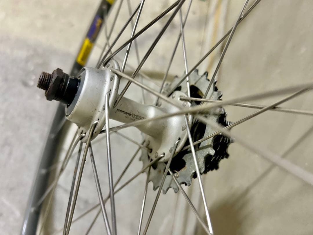 【Mavic/マビック後輪ホイール】GP4チューブラー重量1.36kgスプロケ付