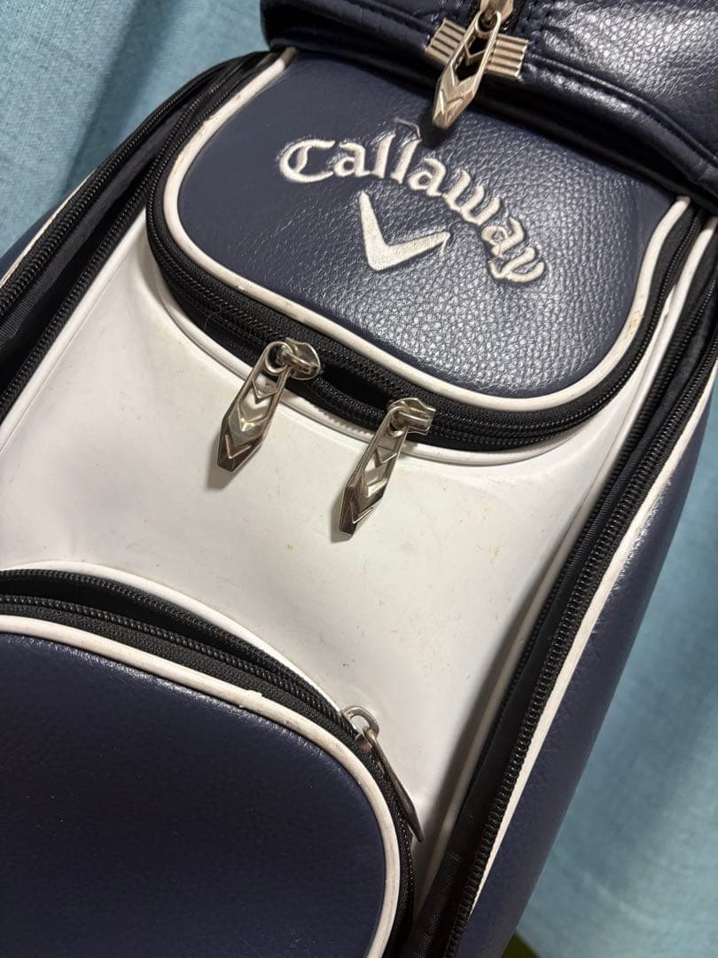 Callaway キャディバッグ ネイビー　レッド　キャロウェイ　紺、赤　美品