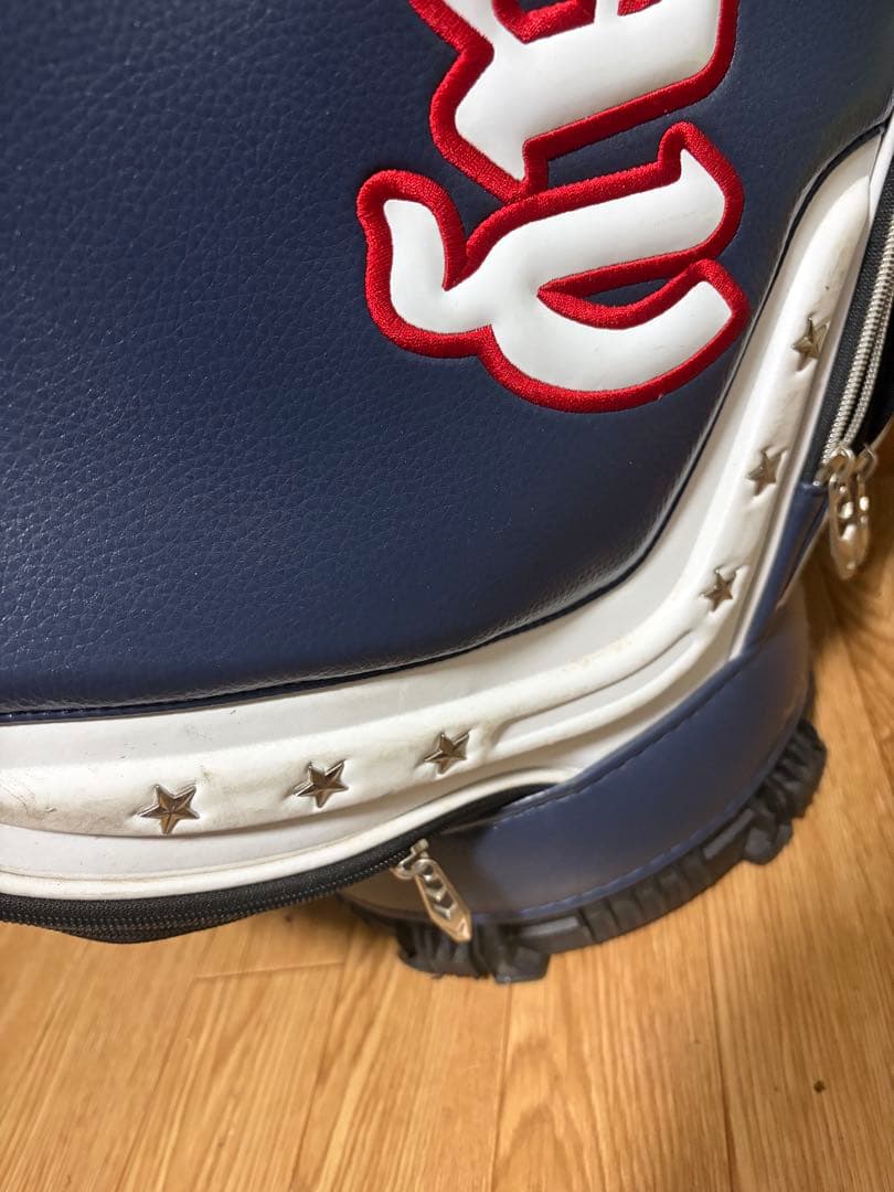 Callaway キャディバッグ ネイビー　レッド　キャロウェイ　紺、赤　美品