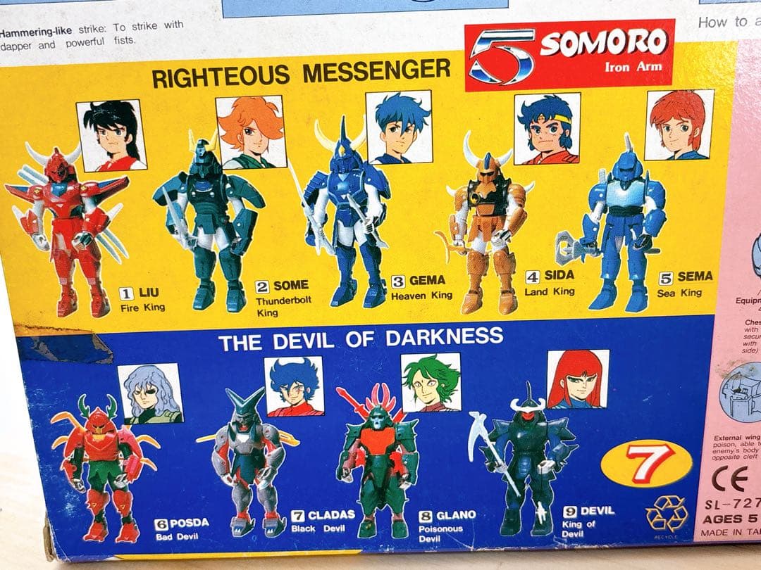 海外製 ノーブランド トイ SOMORO GLADAS フィギュア 箱付き