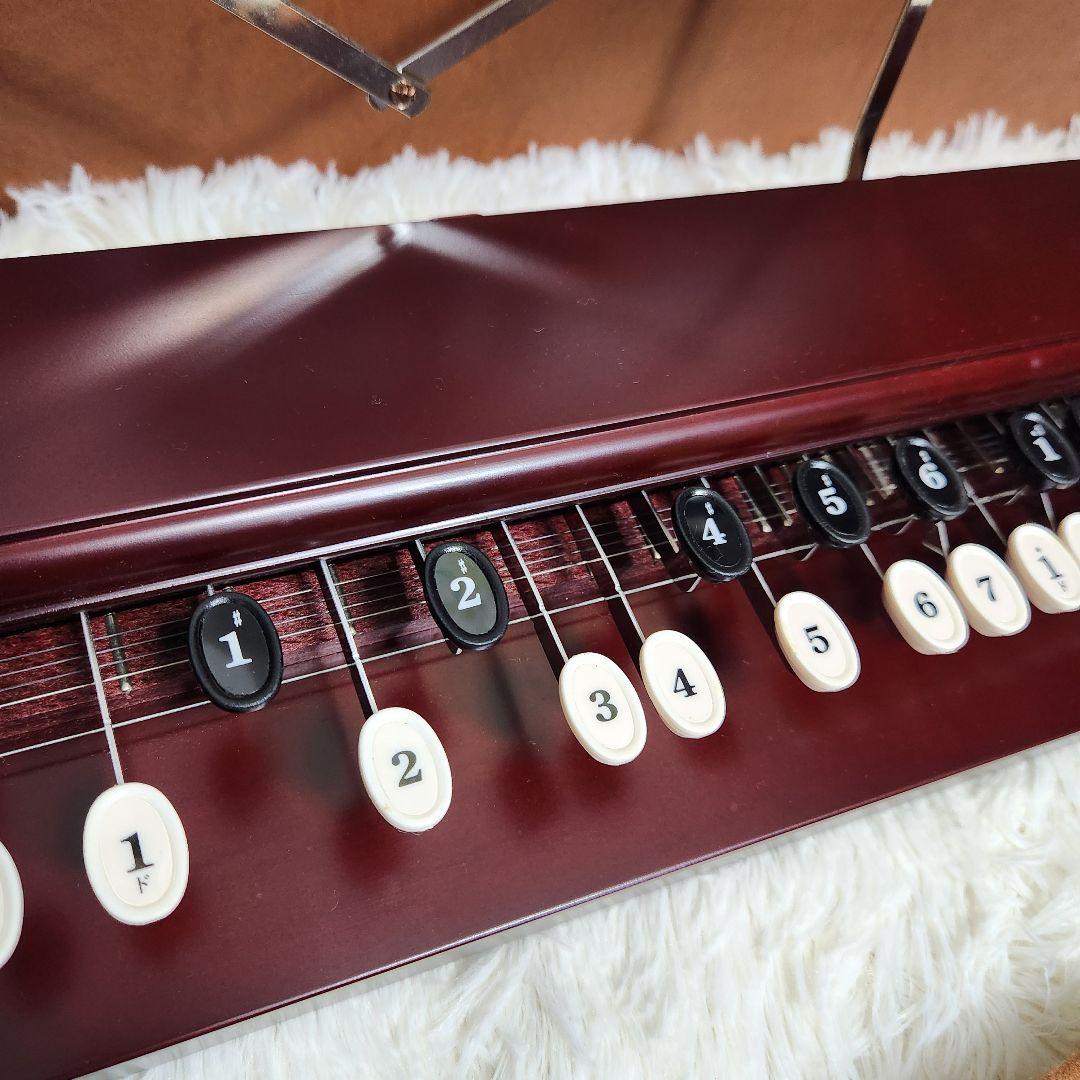 【ほぼ新品！譜面台付き】大正琴　スズキ　特松 SUZUKI 特製 松