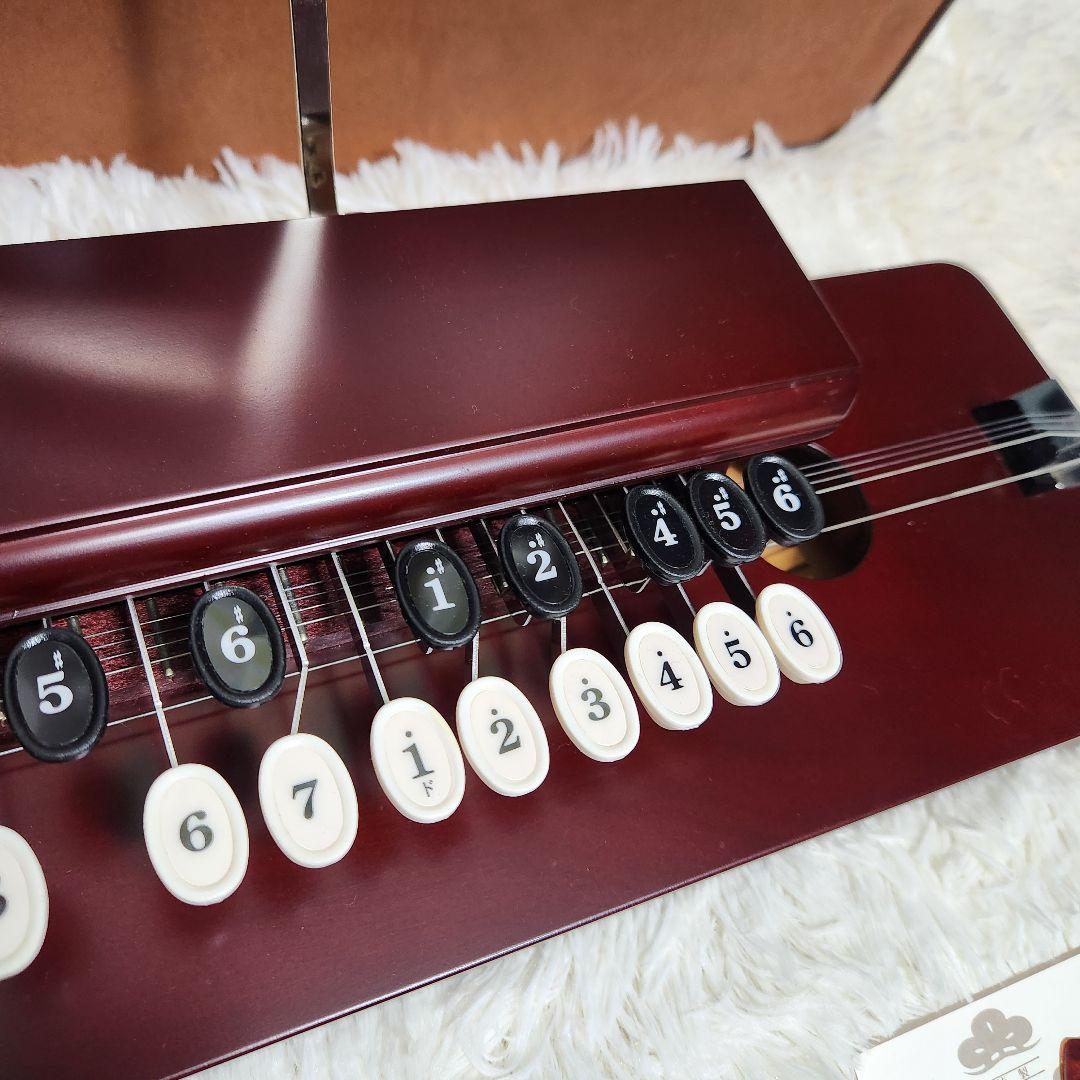 【ほぼ新品！譜面台付き】大正琴　スズキ　特松 SUZUKI 特製 松