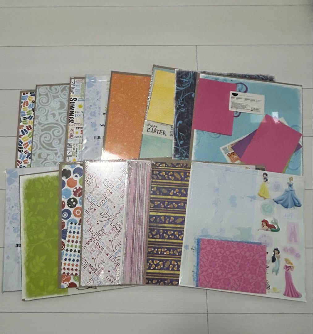 CREATIVE MEMORIES アルバム・ペーパー・ステッカー44個大特価