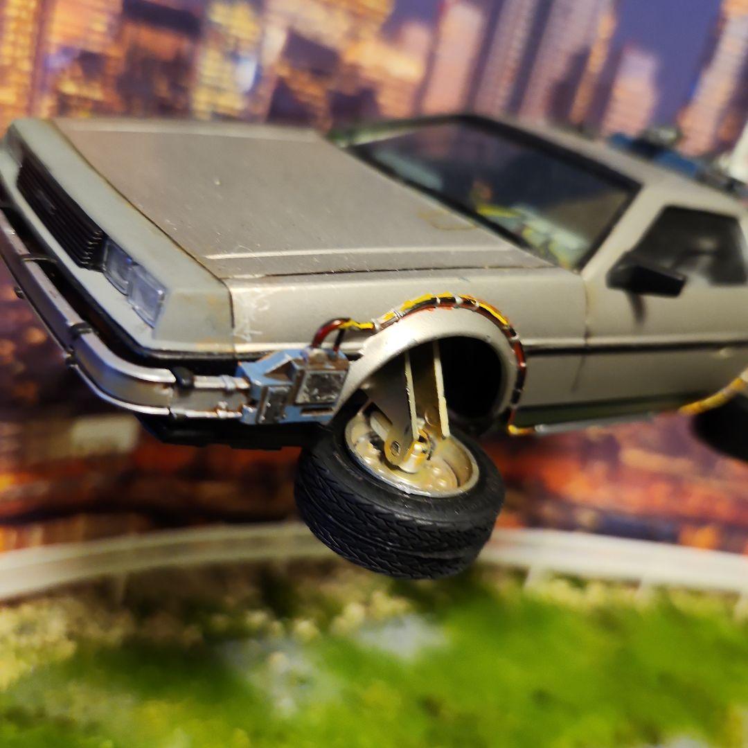 デロリアン　1/24 ジオラマ