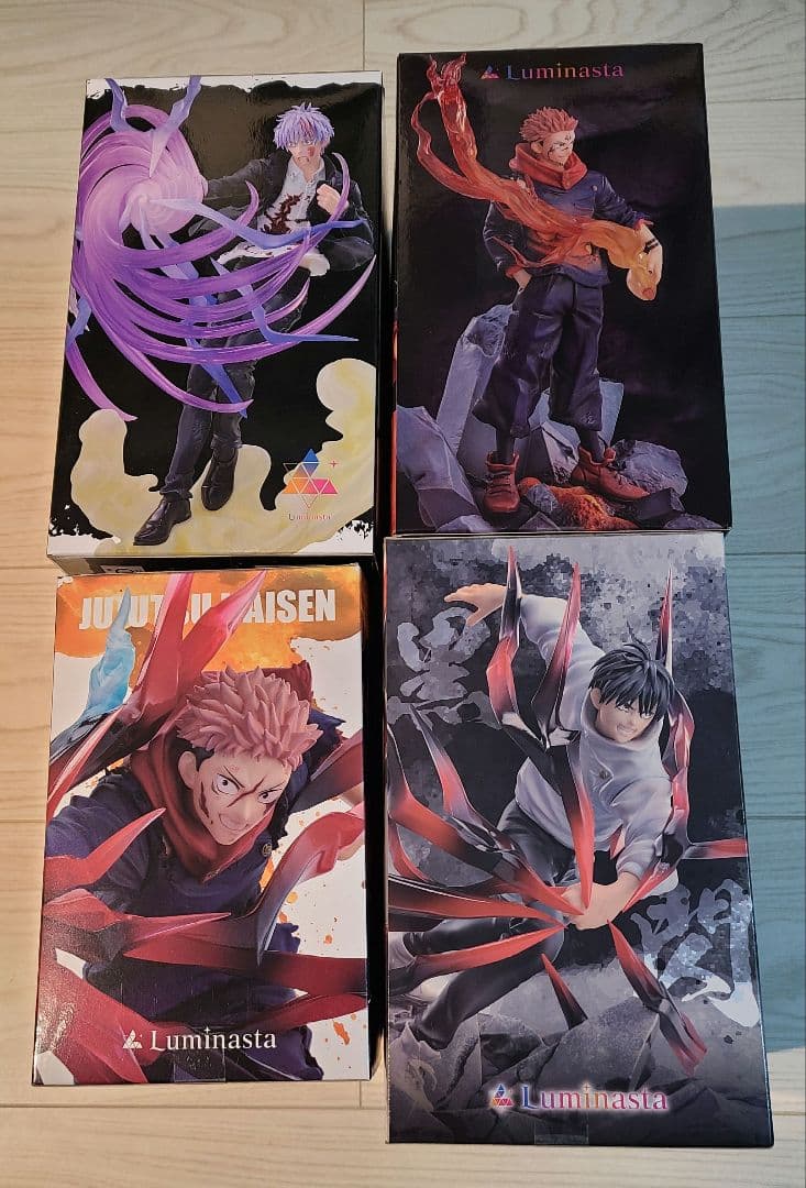 呪術廻戦 Luminasta 乙骨憂太 虎杖悠仁 両面宿儺 五条悟 フィギュア