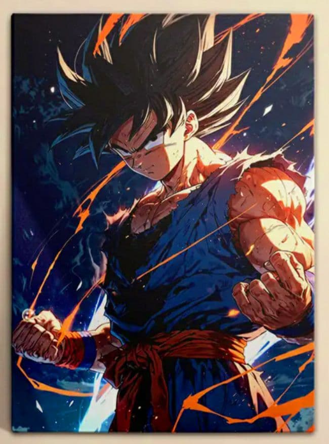 「激レア」孫悟空 アニメ グラフィックアート3種類画