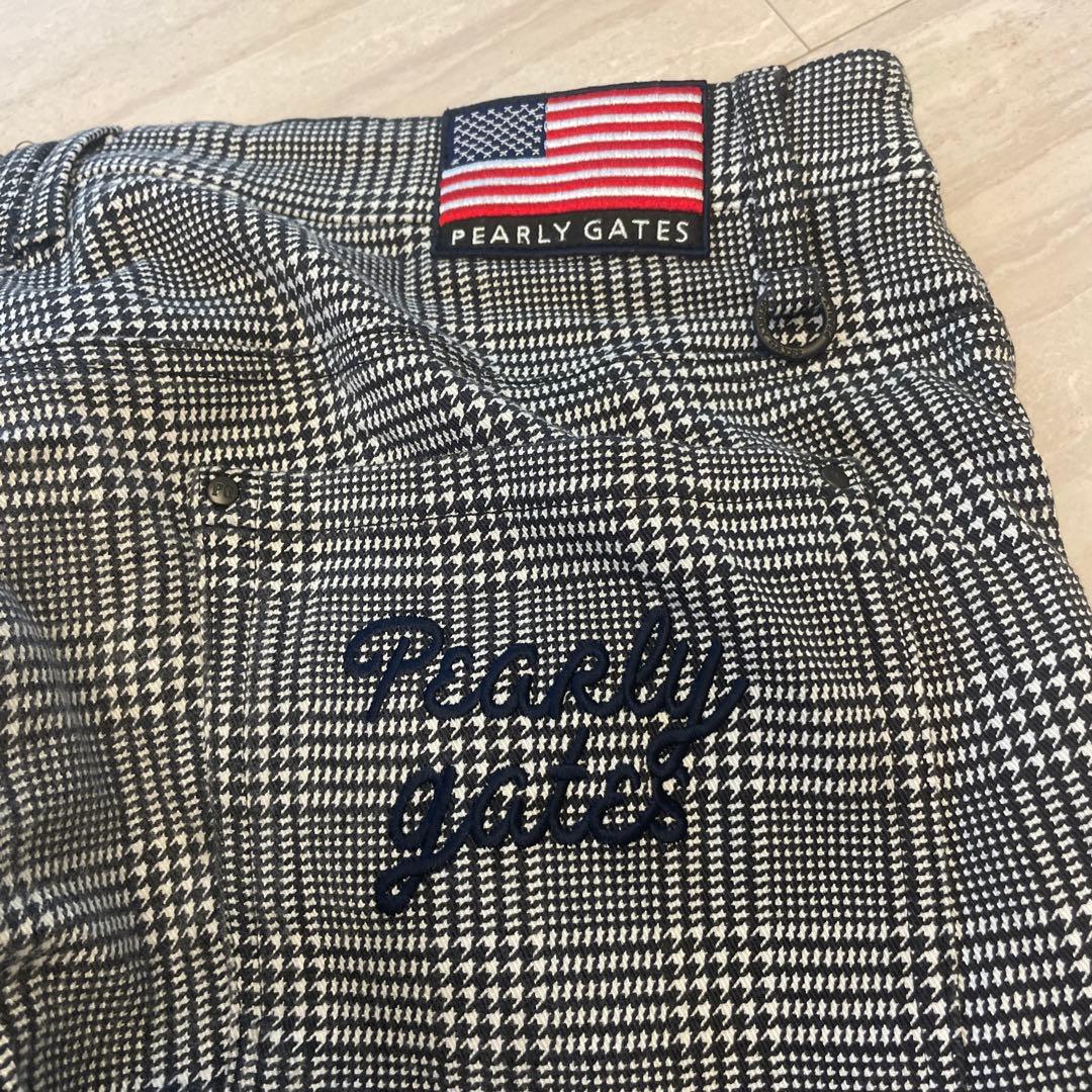 パーリーゲイツ　チェック柄 ゴルフウェア　冬用