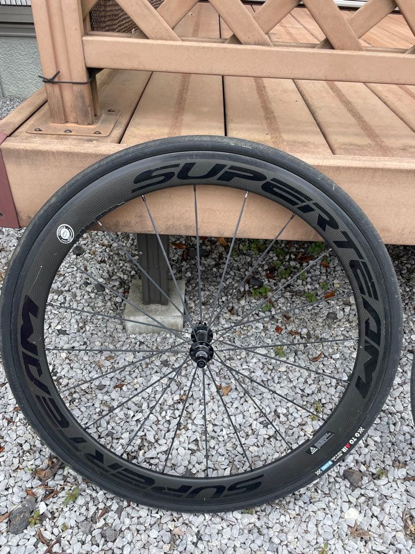 キャノンデール　ロードバイク　スパチディスクホイール