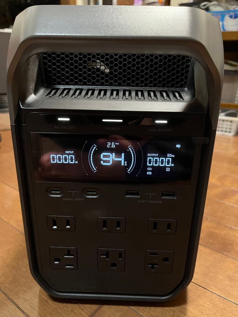 ポータブル電源 EcoFlow DELTA 3 エコフロー デルタ3