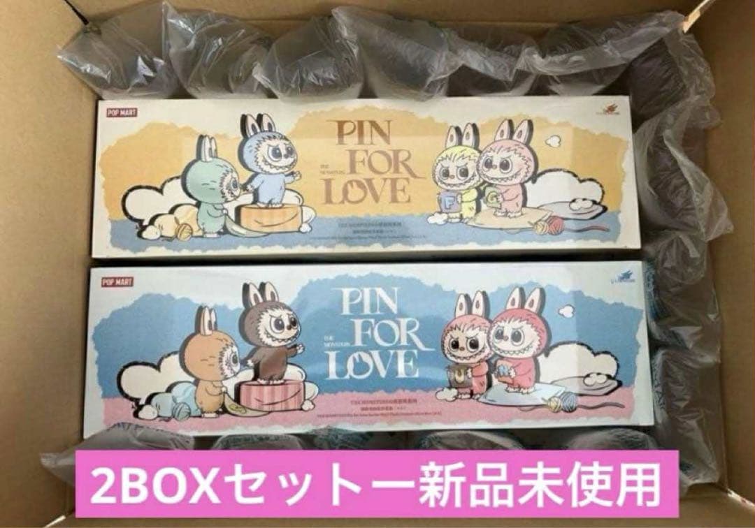 正規品 ラブブ PIN FOR LOVE アソートボックス　セット labubu