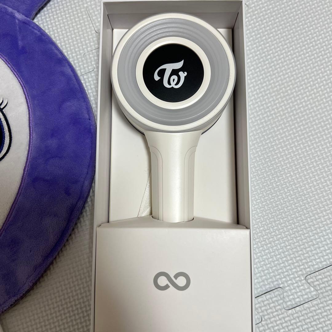 TWICE サナ うちわ カバー付＋CANDYBONGペンライト点灯確認済セット