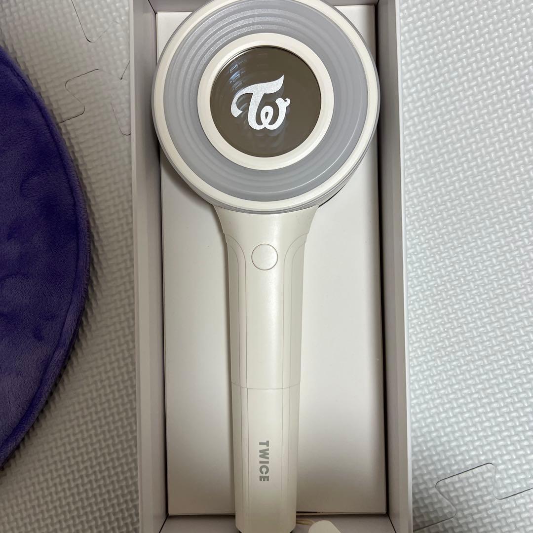 TWICE サナ うちわ カバー付＋CANDYBONGペンライト点灯確認済セット