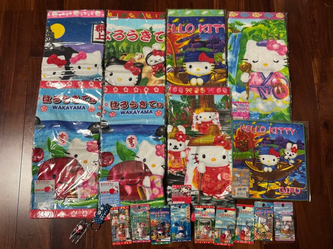 【新品未使用】ご当地キティ　岐阜＆三重＆和歌山セット　まとめ売り（バラ売り不可）