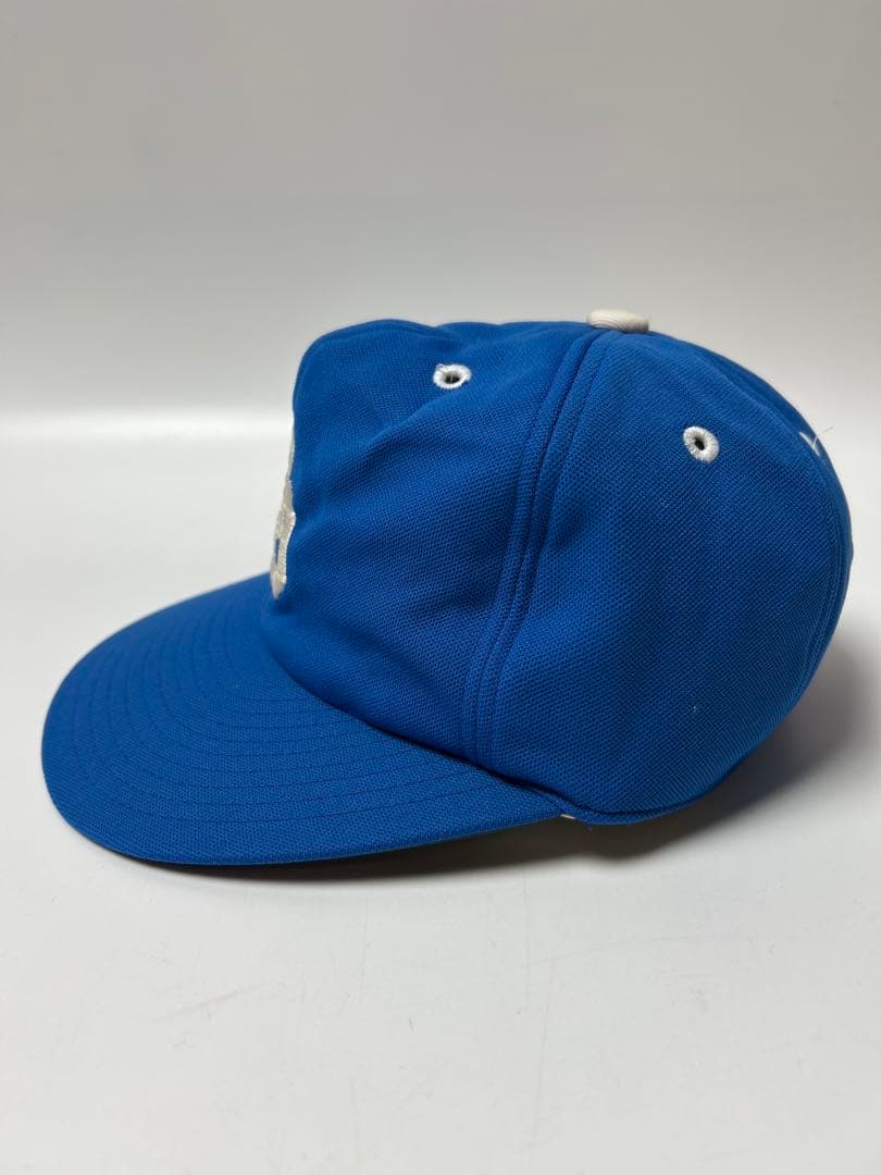 中日ドラゴンズ　ブルー/青　キャップ　刺繍ロゴ　57サイズ