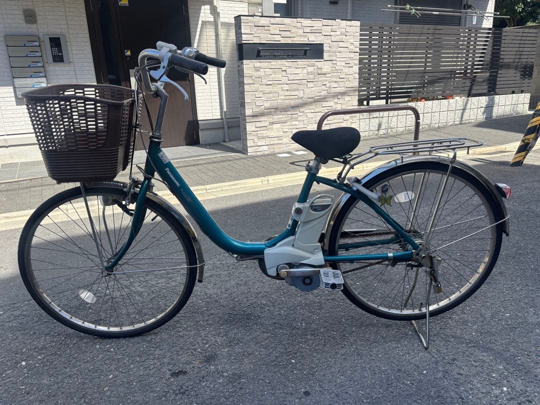 Panasonic ALFINE 電動アシスト自転車 青