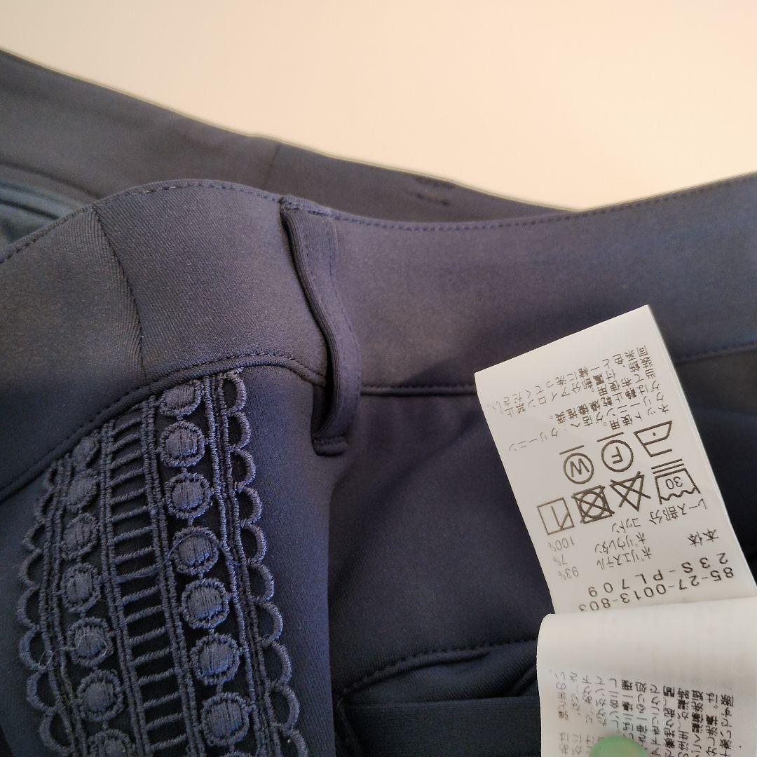 BEAMS GOLFネイビー サイドレース スカートＳサイズ